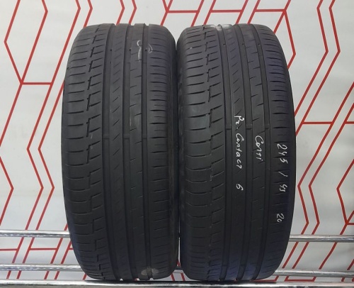 Шины Continental ContiPremiumContact 6 245/45 R20 -- б/у 5