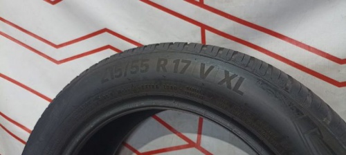 Шины Continental AllSeasonContact 215/55 R17 -- б/у 6