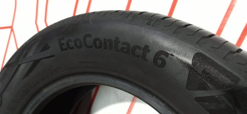 Шины Continental ContiEcoContact 6 205/55 R16 -- б/у 5.5