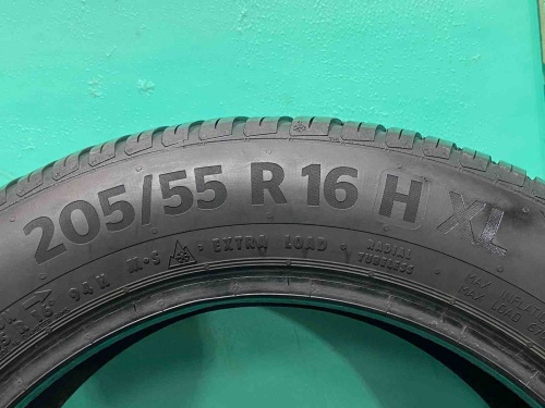 Шины Continental AllSeasonContact 205/55 R16 -- б/у 6